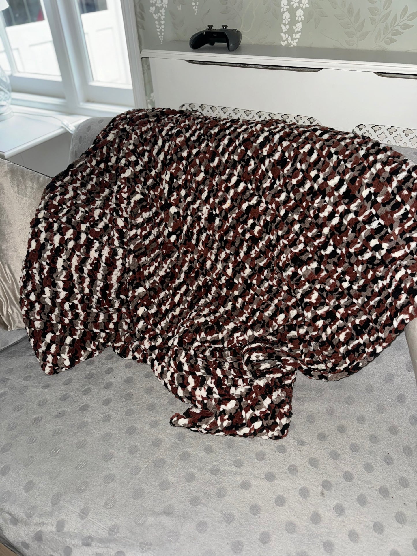 Large throw blanket